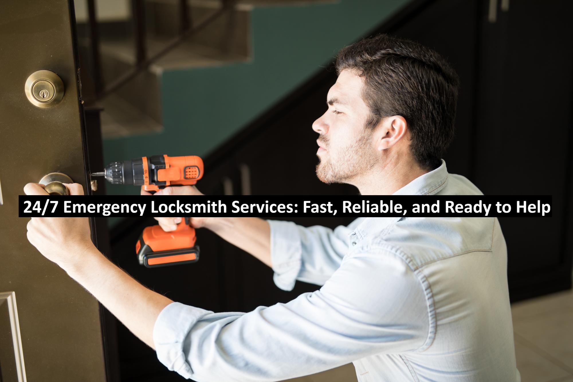 24/7 Emergency Locksmith Services: Fast, Reliable, and Ready to Help